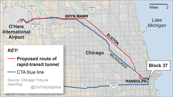 Илон Маск построит самые быстрые поезда в Чикаго. Но всем ли по карману?