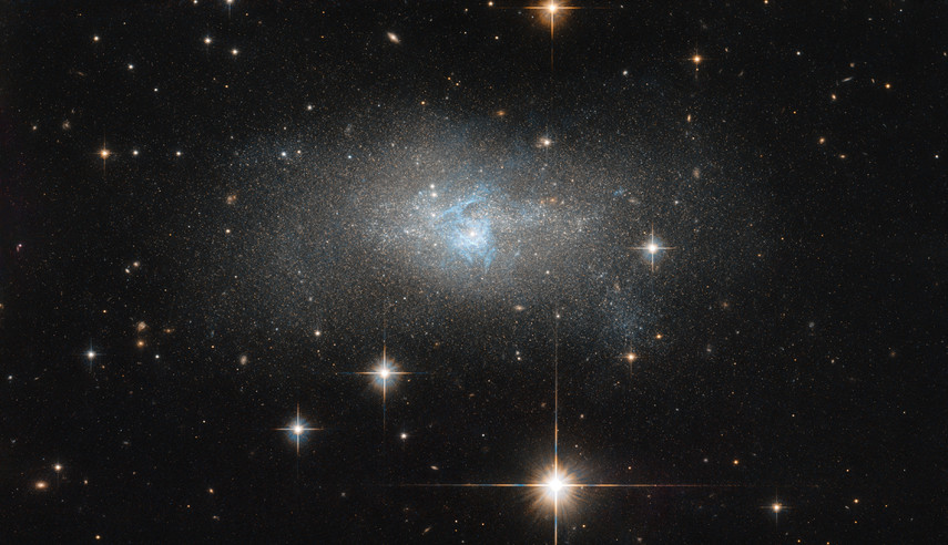 Ученые зафиксировали карликовую галактику