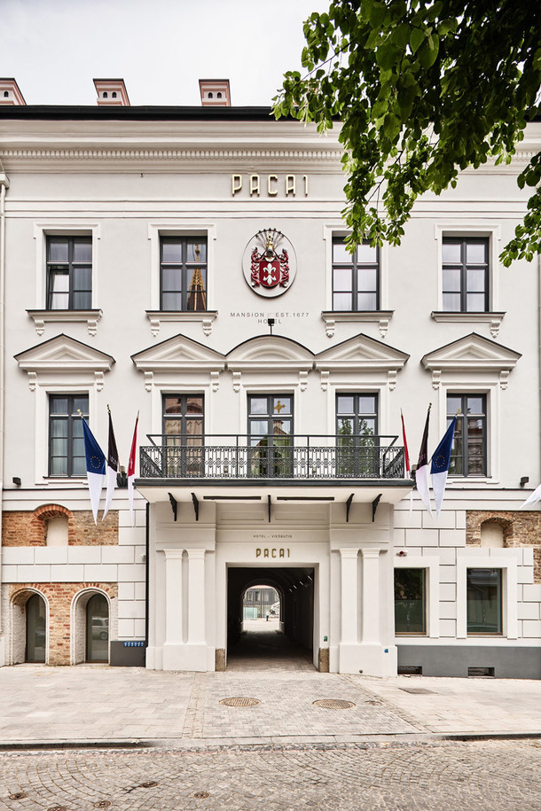 Отель в одном из самых красивых дворцов Вильнюса (Фото)