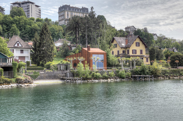 Уникальный дом с видом на Женевское озеро (Фото)