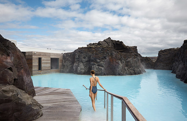Минималистичный отель в Голубой лагуне Исландии (Фото)