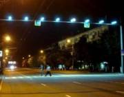 В столице заработали сенсорные пешеходные переходы