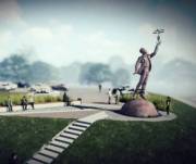 Памятник Сикорскому откроют через пару дней