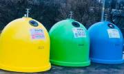В Киеве установили ативандальные контейнеры для раздельного сбора мусора
