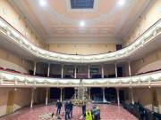 Показали новые фото реконструкции Киевского театра оперетты