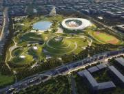 В Китае построят стадион, который будет сливаться с природой (фото)