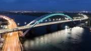 Мосты в Киеве подсветят для поддержки больных вирусом