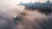 Киевлянам советуют закрыть окна, потому что воздух сильно загрязнен