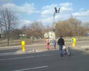 В Святошинском и Подольском районах заменили светофоры на новые