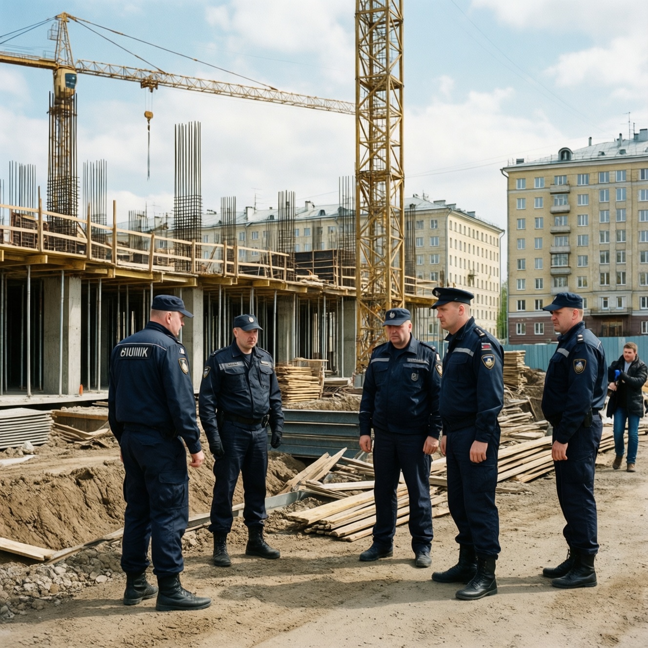 В районе Внуково пресекли незаконные строительные работы и остановили объект В районе Внуково пресекли незаконные строительные работы и остановили объект